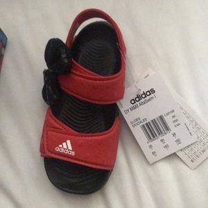 minnie mouse adidas sandals